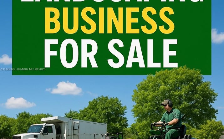 Pictures of Business for Sale property located at Landscaping Business for Sale, Miami, FL 33172 for sales - image #1