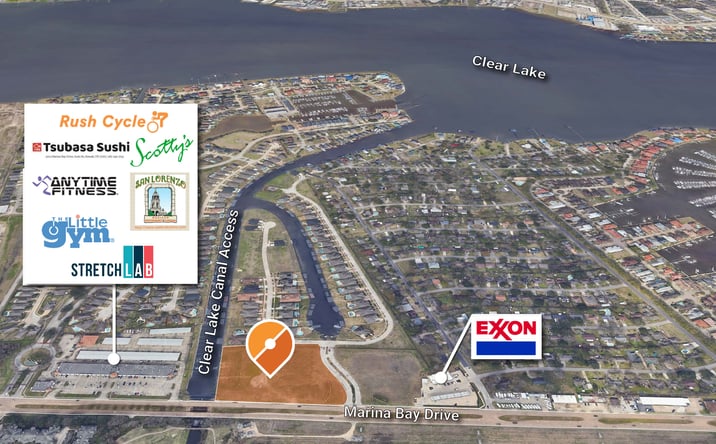 Pictures of Land property located at NWC Marina Bay Drive & Cypress Bay Boulevard, Kemah, TX 77565 for sales - image #1