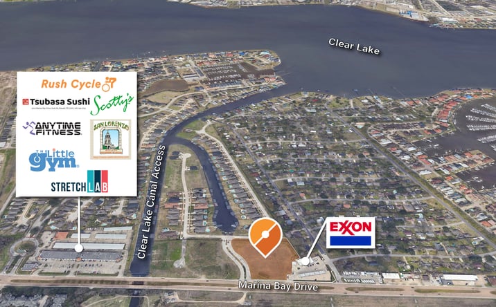 Pictures of Land property located at NEC Marina Bay Drive & Cypress Bay Boulevard, Kemah, TX 77565 for sales - image #1