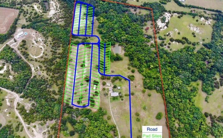 Pictures of Land, Mobile Home Park property located at 738 Campground Rd, Sherman, TX 75090 for sales - image #1