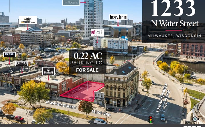 Pictures of Land property located at 1233n N Water St, Milwaukee, WI 53202 for sales - image #1
