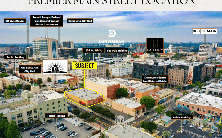 Pictures of Office, Retail property located at 301 N Main St, Santa Ana, CA 92701 for sales - image #1