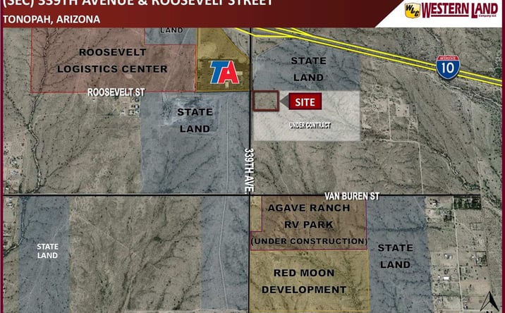 Pictures of Land property located at 937 Hassayampa Rd, Tonopah, AZ 85354 for sales - image #1