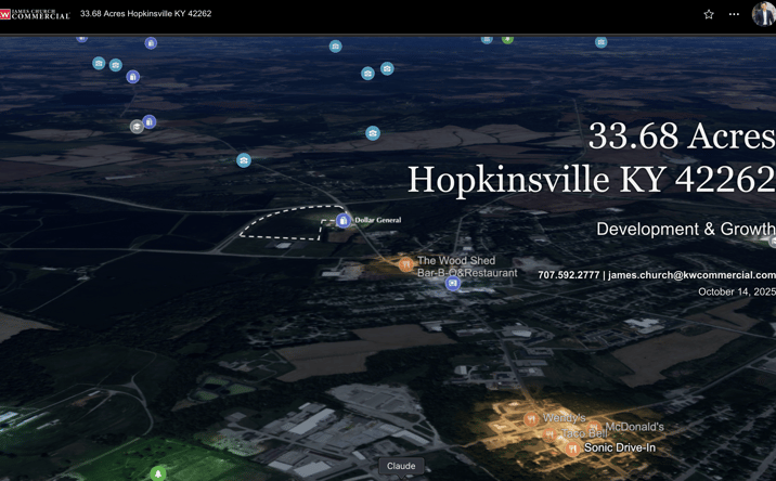 Pictures of Land property located at 0 Cadiz rd, Hopkinsville, KY 42262 for sales - image #1