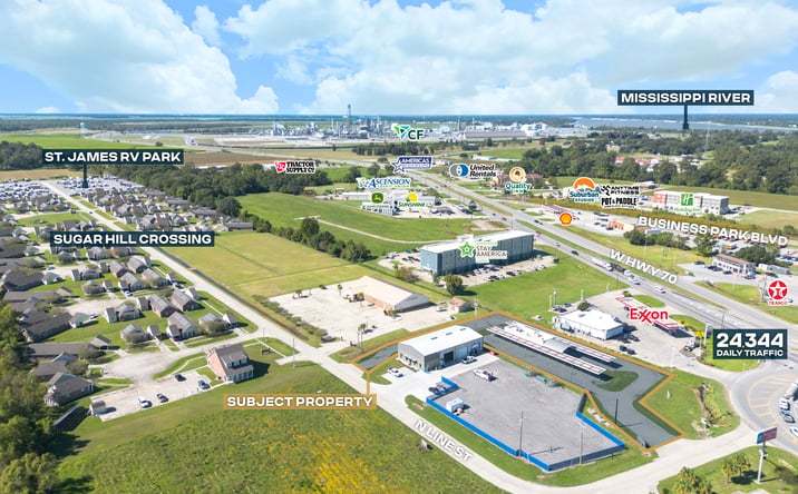 Pictures of Industrial, Retail property located at 10128 N Line St, Saint James, LA 70086 for sales - image #1