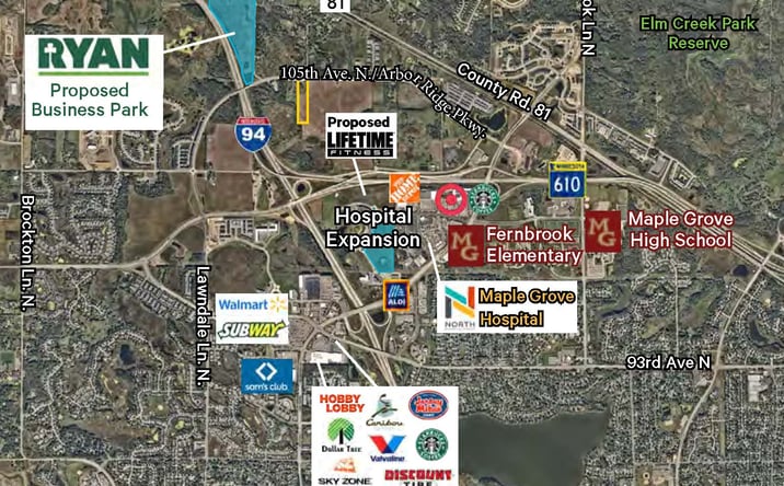 Pictures of Land property located at 16715 105th Ave N, Maple Grove, MN 55369 for sales - image #1