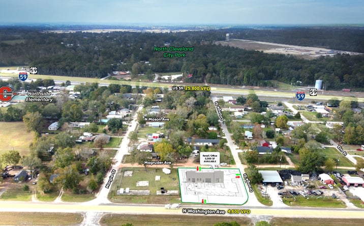 Pictures of Retail, Office property located at 105 Orange St, Cleveland, TX 77327 for sales - image #1