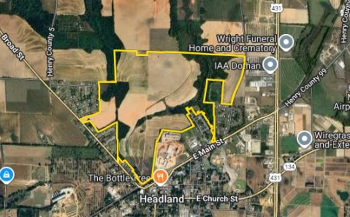 Pictures of Land property located at 0 Borad St., Headland, AL 36345 for sales - image #1