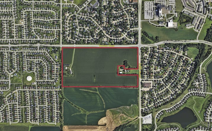 Pictures of Land property located at 8901 Schram Road, Papillion, NE 68046 for sales - image #1