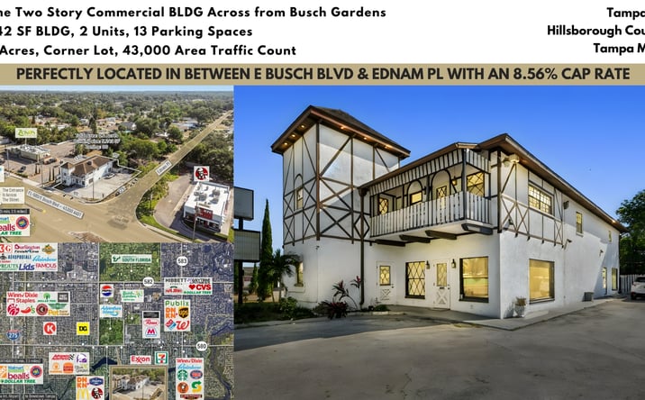 Pictures of Office, Retail property located at 3601 E Busch Blvd, Tampa, FL 33612 for sales - image #1