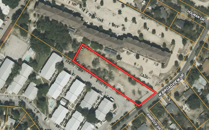Pictures of Land property located at 157 W Broadview Dr, San Antonio, TX 78228 for sales - image #1