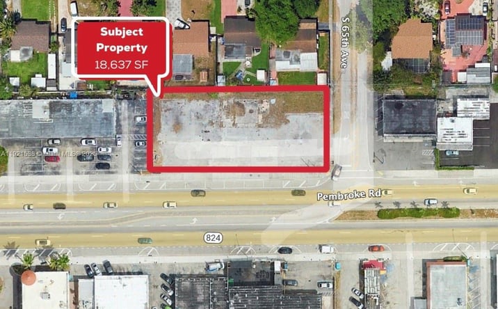 Pictures of Land, Industrial property located at 6501 Pembroke Rd, Hollywood, FL 33023 for sales - image #1