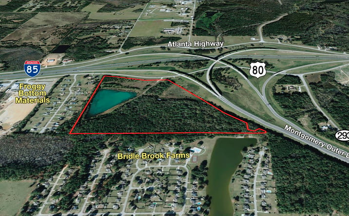 Pictures of Land property located at Hwy 80, Pike Road, AL 36064 for sales - image #1