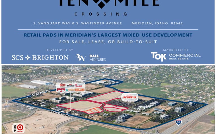 Pictures of Retail, Mixed Use, Land property located at S Vanguard Way & S Wayfinder Ave, Meridian, ID 83642 for sales - image #1