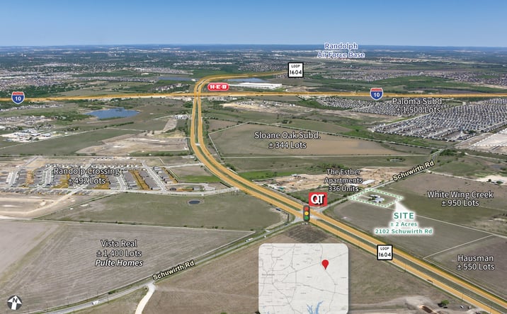 Pictures of Land property located at 2102 Schuwirth Rd, Converse, TX 78109 for sales - image #1