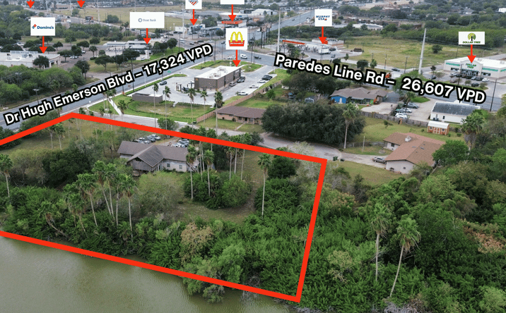 Pictures of Land, Mixed Use, Multifamily, Office property located at 2 Pomelos Ln, Brownsville, TX 78526 for sales - image #1