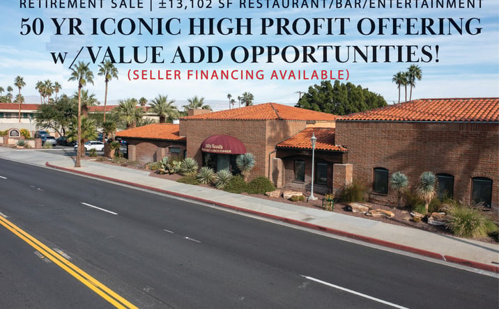 Pictures of Retail property located at 1800 North Palm CAnyon, Palm Springs, CA 92262 for sales - image #1