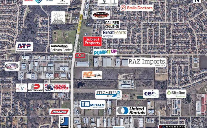 Pictures of Land property located at 7001 S Cooper St, Arlington, TX 76001 for sales - image #1