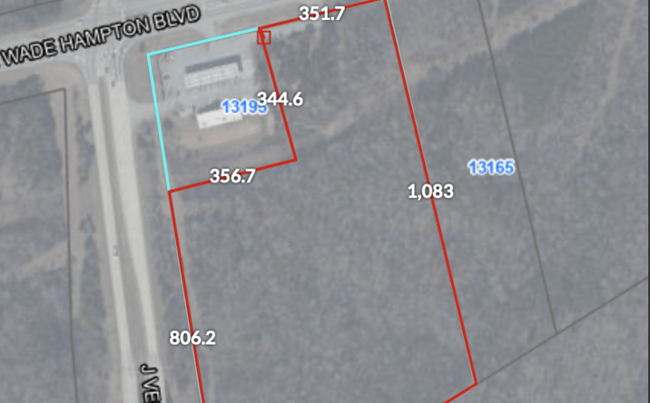 Pictures of Land property located at 13195 E Wade Hampton Blvd, Greer, SC 29651 for sales - image #1