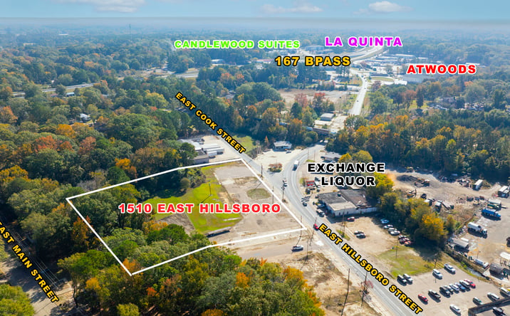 Pictures of Land property located at 1510 East Hillsboro, El Dorado, AR 71730 for sales - image #1