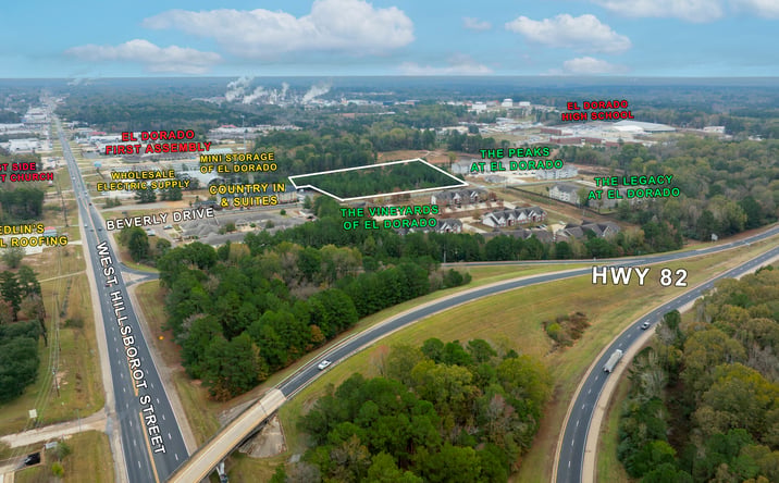 Pictures of Land property located at Beverly Dr., El Dorado, AR 71730 for sales - image #1
