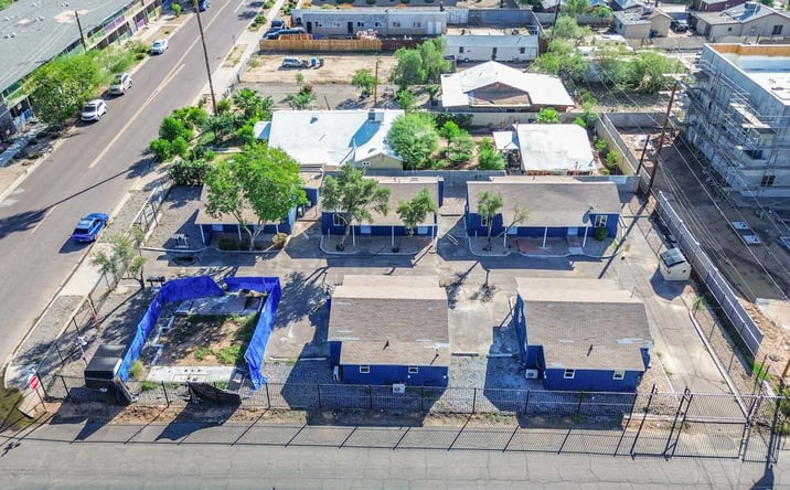 Pictures of Multifamily property located at 1545 W Roosevelt St, Phoenix, AZ 85007 for sales - image #1