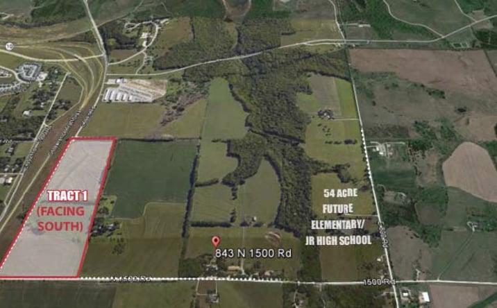 Pictures of Land property located at K-10 & N 1500 St, Lawrence, KS 66044 for sales - image #1