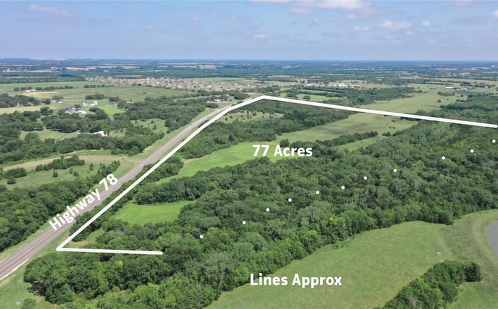 Pictures of Land, Mixed Use property located at 77 Acres Highway 78 N, Farmersville, TX 75442 for sales - image #1