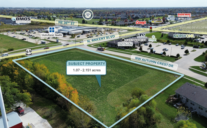 Pictures of Land property located at 120 NW Autumn Crest Dr, Ankeny, IA 50023 for sales - image #1