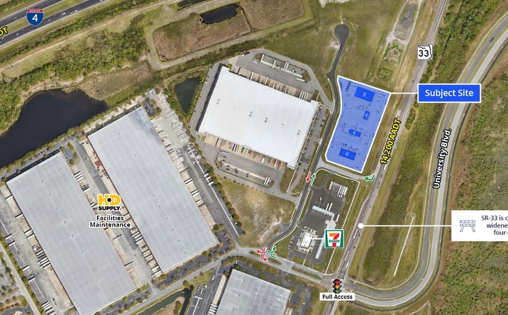 Pictures of Land, Retail property located at 7301 Bridgewater Center Dr, Lakeland, FL 33805 for sales - image #1