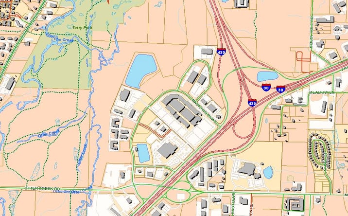 Pictures of Retail, Land property located at I-30 Frontage Rd, Little Rock, AR 72209 for sales - image #1
