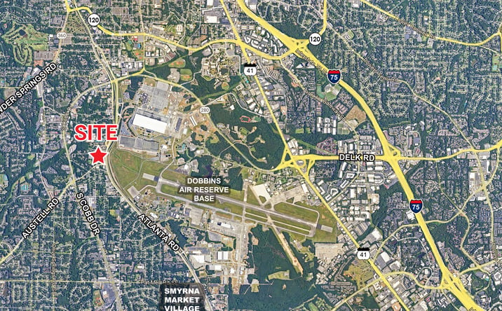 Pictures of Land property located at 1278 Austell Rd, Marietta, GA 30060 for sales - image #1