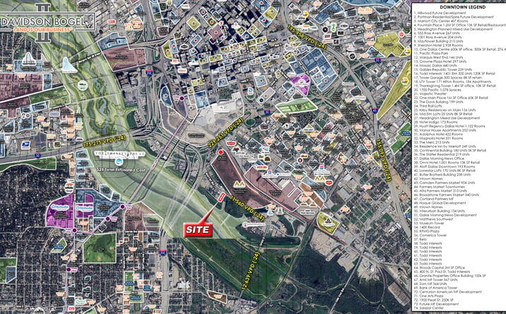 Pictures of Land property located at 1219 S. Riverfront Blvd. & 1228 Rock Isl, Dallas, TX 75207 for sales - image #1