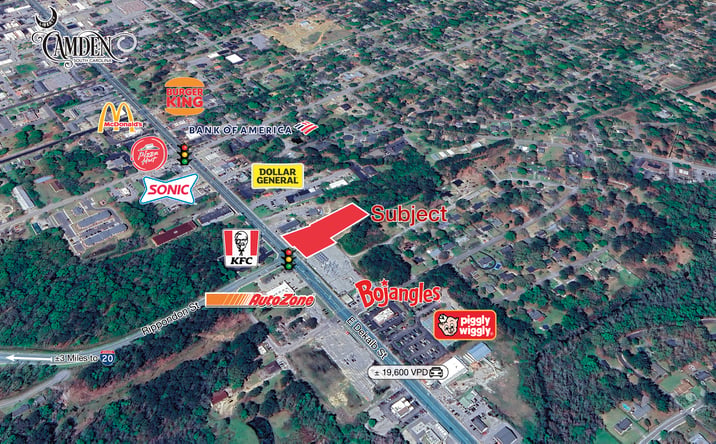 Pictures of Land property located at 100 E Dekalb St, Camden, SC 29020 for sales - image #1