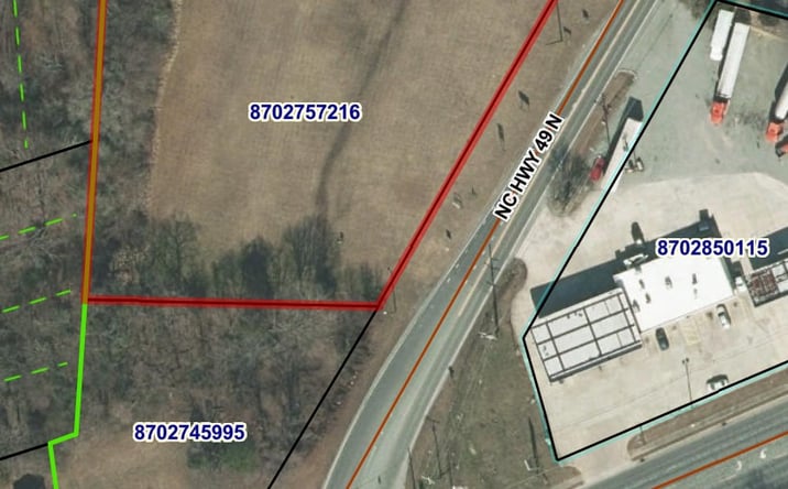 Pictures of Land property located at NC Hwy 49 N, Ramseur, NC 27316 for sales - image #1