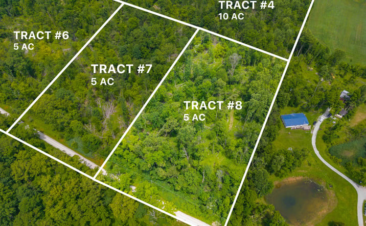 Pictures of Land property located at Tract 8 Hudson Hill Rd, Gosport, IN 47460 for sales - image #1