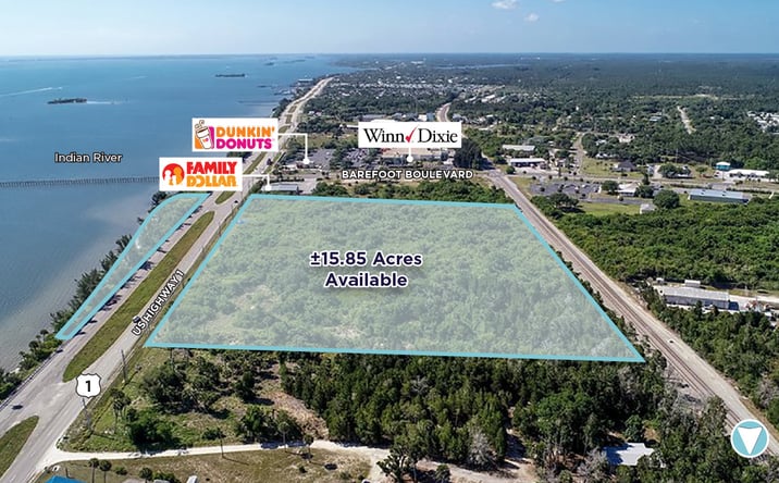 Pictures of Land property located at US-1, Sebastian, FL 32976 for sales - image #1