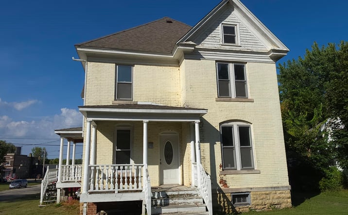 Pictures of Multifamily property located at 603 3rd Street, Savanna, IL 61074 for sales - image #1