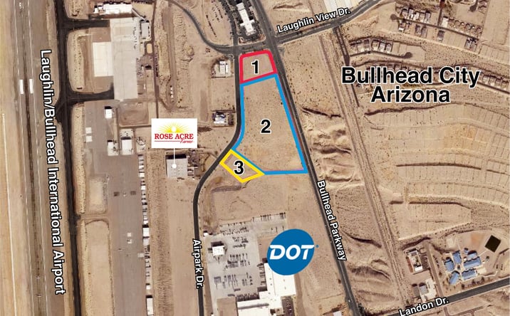 Pictures of Land property located at Airpark Dr, Bullhead City, AZ 86429 for sales - image #1