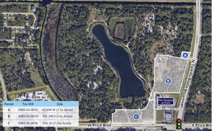 Pictures of Land property located at 451 Toledo Blade Blvd, North Port, FL 34288 for sales - image #1