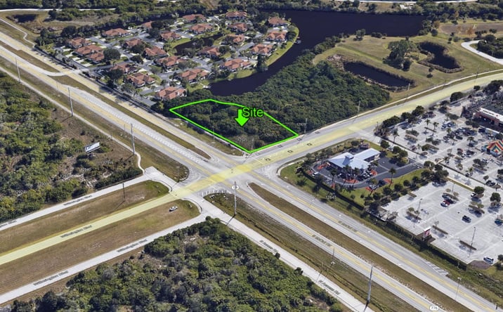 Pictures of Land property located at SEC of McCall Road & Gulfstream Road, Port Charlotte, FL 33981 for sales - image #1