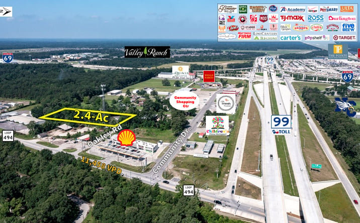 Pictures of Land property located at 22688 Oakley Rd, New Caney, TX 77357 for sales - image #1