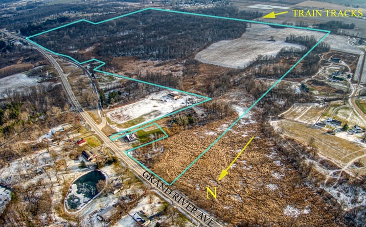 Pictures of Land, Industrial property located at Grand River Avenue, Fowlerville, MI 48836 for sales - image #1