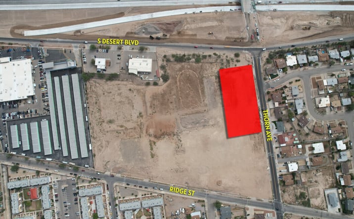Pictures of Land property located at 343 Thorn Ave, El Paso, TX 79932 for sales - image #1