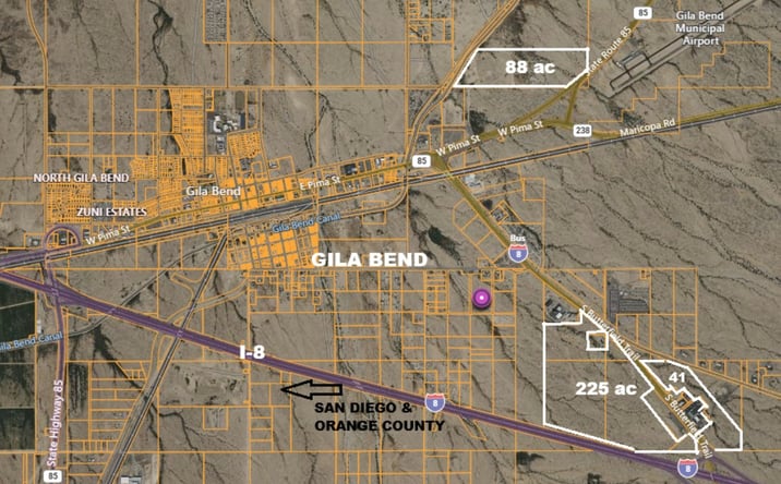 Pictures of Land property located at 685 S Butterfield Trail, Gila Bend, AZ 85337 for sales - image #1