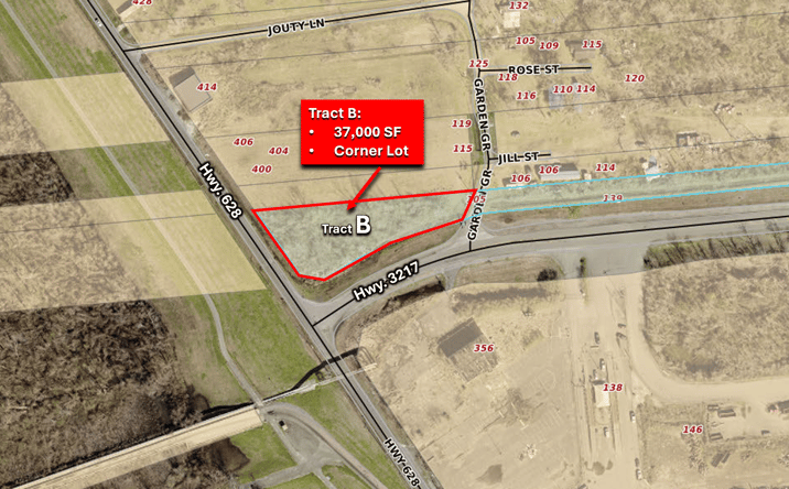 Pictures of Land property located at Tract B, Bayou Steel Rd @ Hwy. 628, LaPlace, LA 70068 for sales - image #1