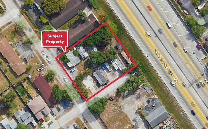 Pictures of Land, Multifamily property located at 6206 Buchanan St, Hollywood, FL 33024 for sales - image #1