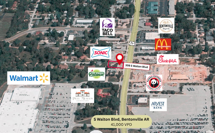 image of property at 308 S WALTON BLVD Bentonville AR 72712-5704