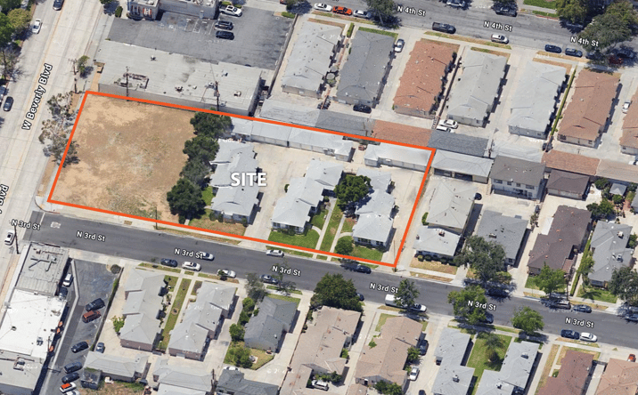 Pictures of Multifamily property located at 509 N 3rd St, Montebello, CA 90640 for sales - image #1