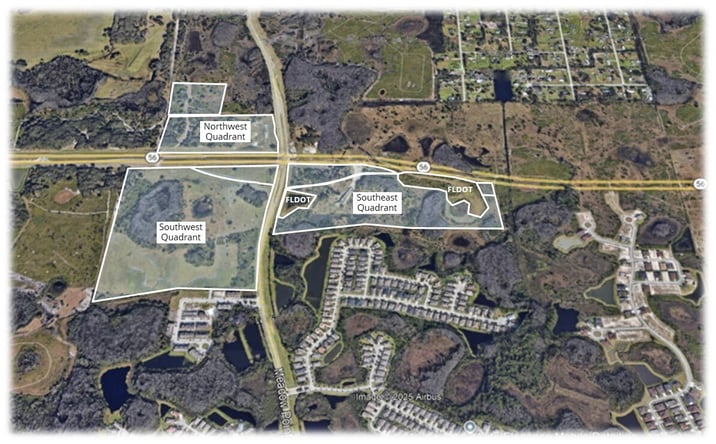 Pictures of Land property located at State Road 56 and Meadow Pointe Blvd, Wesley Chapel, FL 33543 for sales - image #1